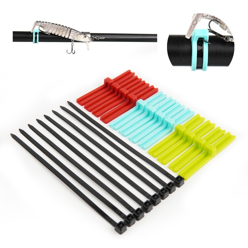 Fishing Rod Combo - Силиконовый крючок для вешалки для приманок