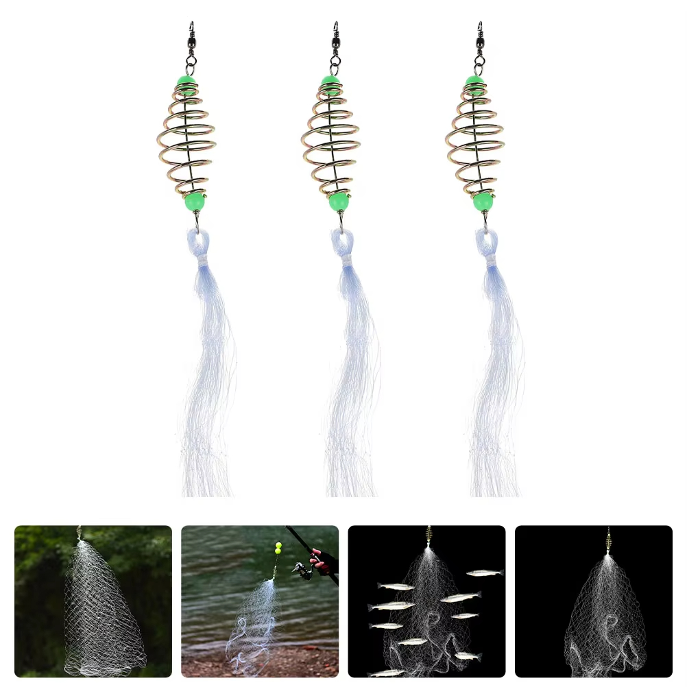 Fishing Rod Casting - Сетчатая ловушка, ловушка для рыбалки, медная