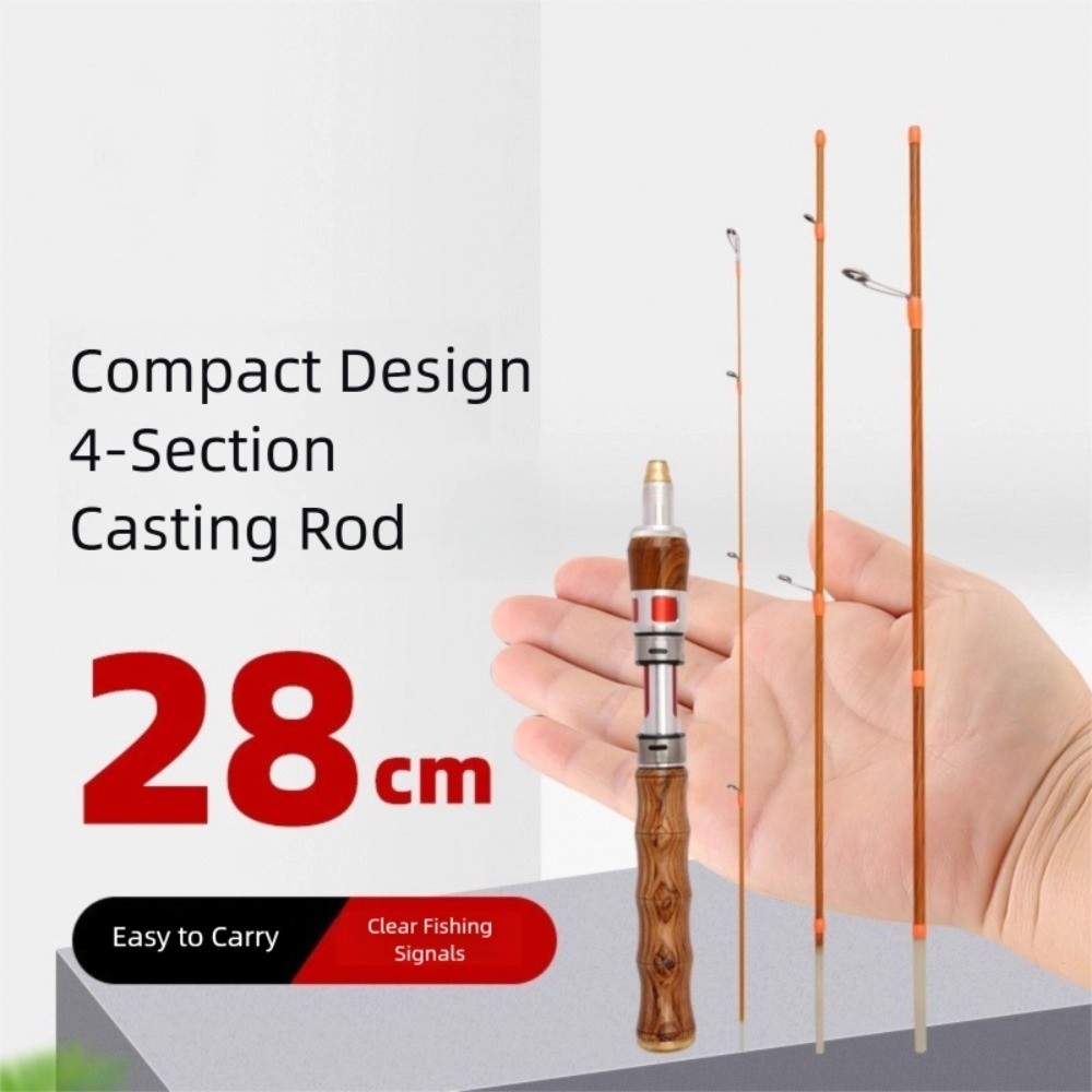 4-секционная спиннинговая удоч – обзор и цена Fishing Rod Carbon Fiber