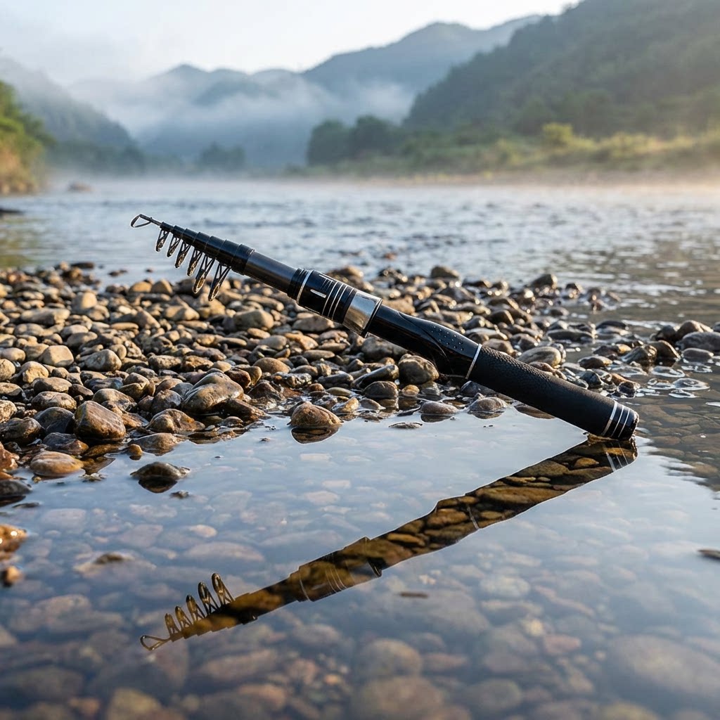 Ультралегкая телескопическая к – обзор и цена Fishing Rod Casting