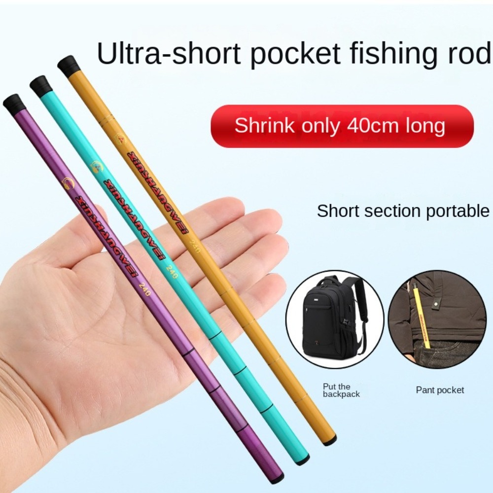 Телескопическая удочка, полный – обзор и цена Fishing Rod Combo